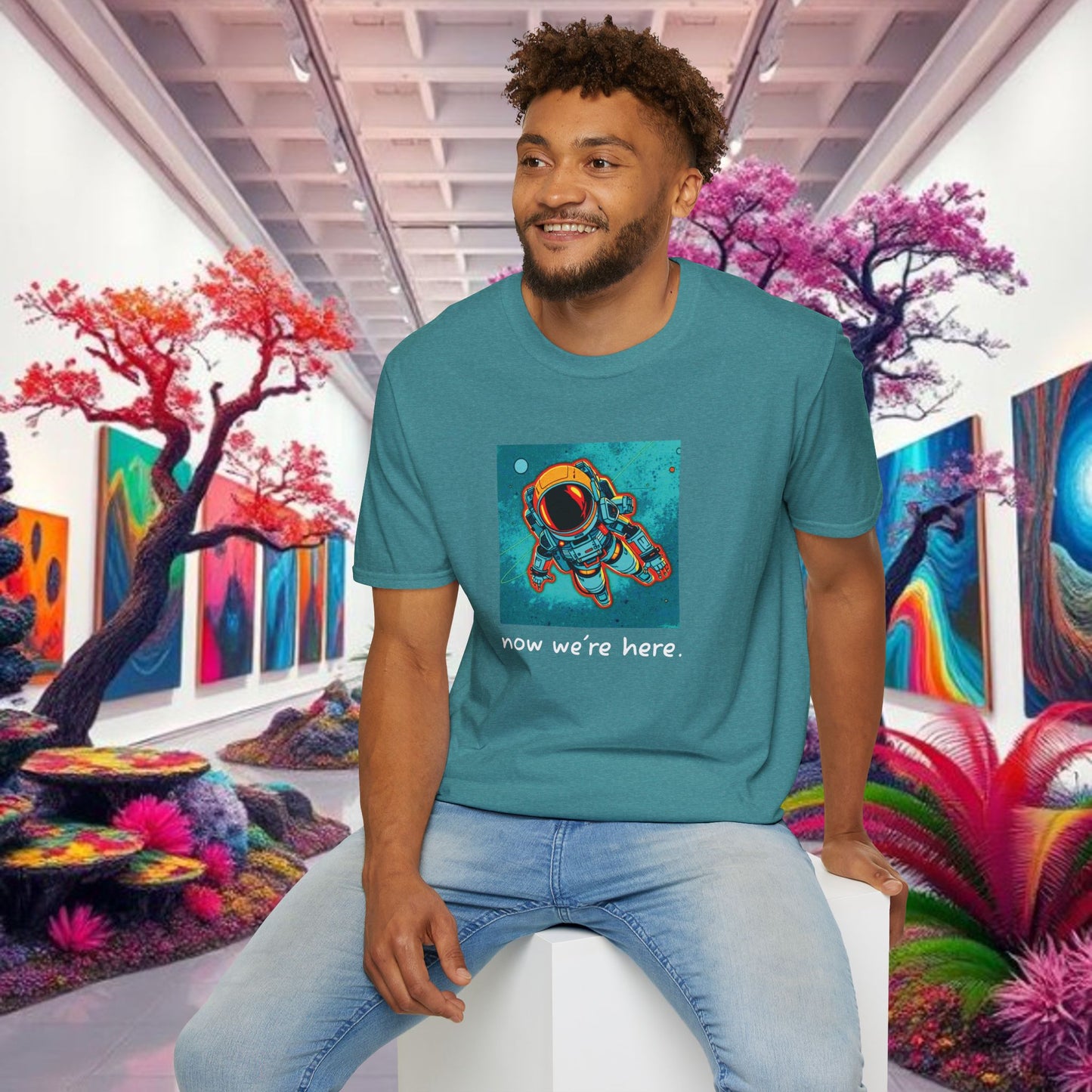 Astronaut Graphic T-Shirt | Unisex Space Tee, Gift for Astronaut Lovers, Hip Hop Fans, Casual Wear, Festival Shirt