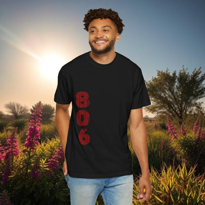 Cowboy T-Shirt — 806 Area Code Shirt with cool Cowboy Design, Gameday Tee