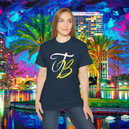 TB Monogram Tee — 813 Tampa Area Short-Sleeve T-Shirt