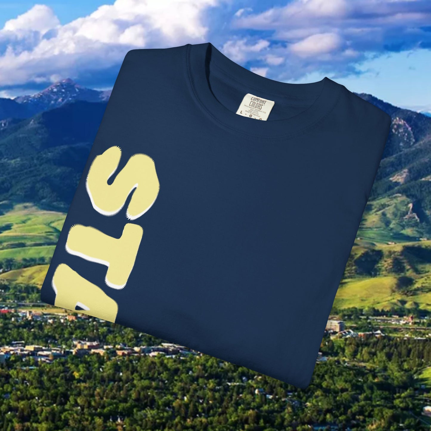 State Unisex Garment-Dyed T-shirt for Cat Fans and Gameday, Tailgate Shirt, Team Spirit Tee, College Football