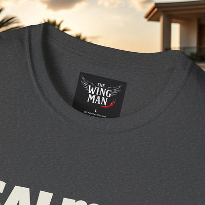 Calm Vibes Unisex Softstyle T-Shirt | Relaxing Tee, Chill Shirt, Gift for Stress Relief, Casual Wear, Mindfulness Apparel