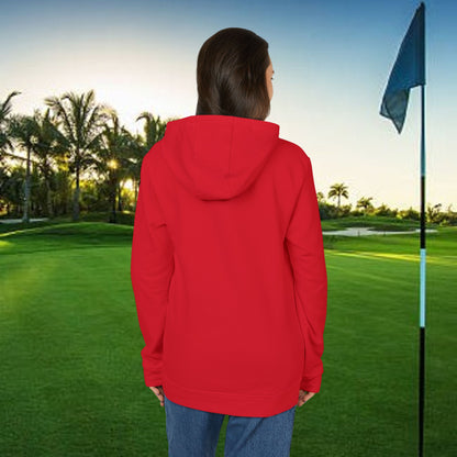 Unisex Fleece Hoodie with 'Rain Dog!' Design | Cozy Sweatshirt for Golf Lovers, Casual Layer, Gift Idea, Everyday Wear