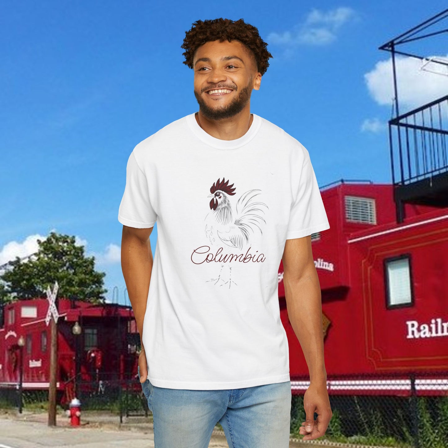 Vintage Columbia South Carolina Unisex T-shirt, Retro SC Tee, Souvenir Gift, Travel Shirt, College Town Apparel