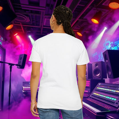 Vibrant Unisex Graphic Tee, Funky Smoke Art Shirt, Casual Streetwear, Gift for Music Lovers, Trendy Summer Top, Unique Festival Wear