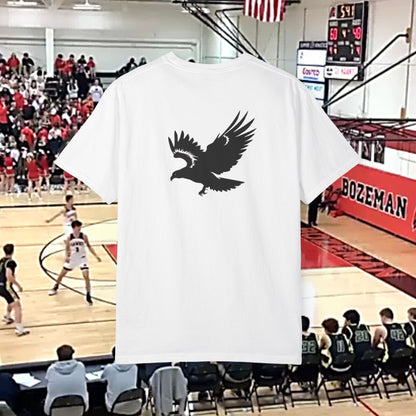 Hawk Unisex Garment-Dyed T-shirt | Sporty Style, Team Spirit, Casual Wear, Gift for Fans, Everyday Comfort