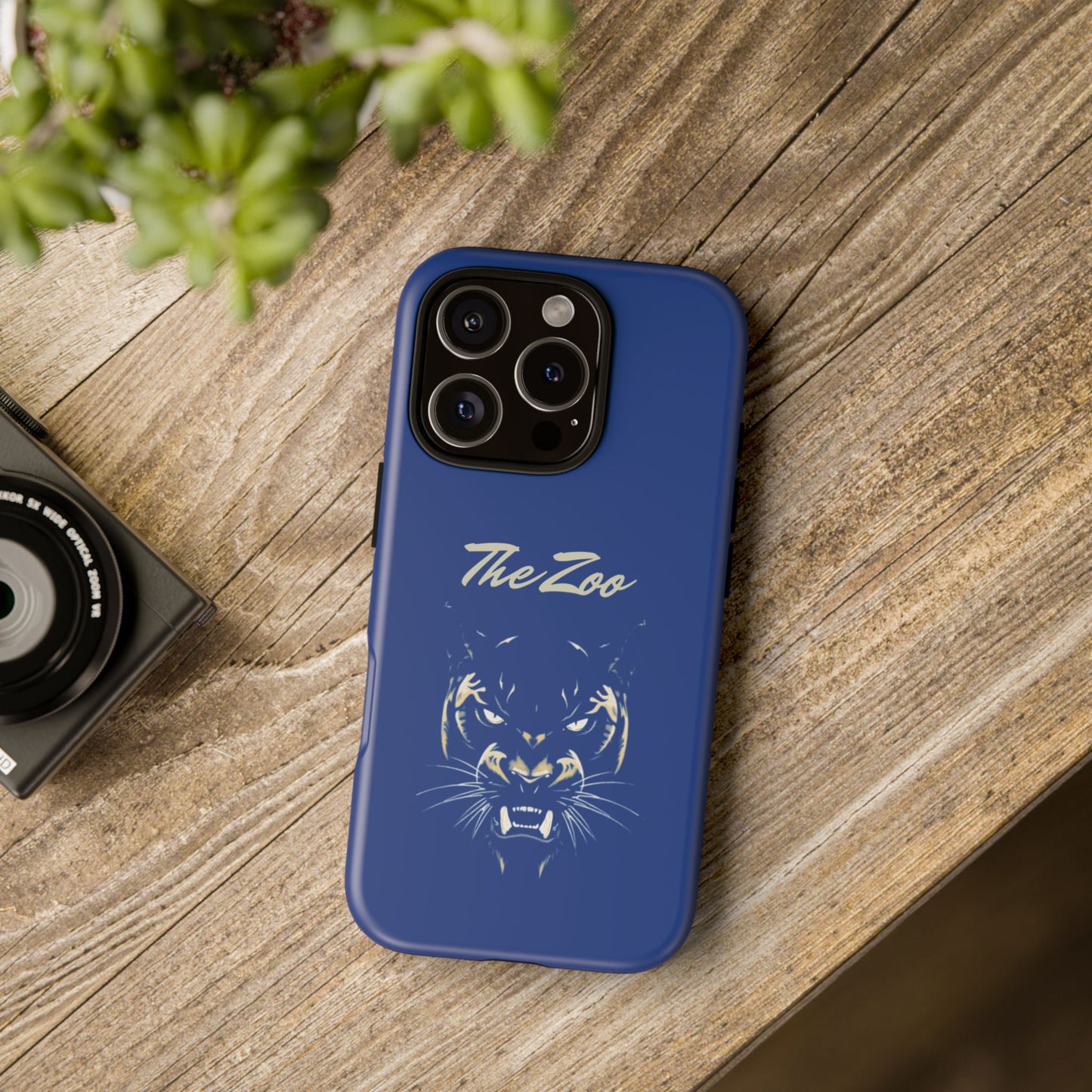 The Zoo Themed Phone Case | Tough Cases for Basketball Fans | Gift for Friends, Unique Phone Accessories, Panther Design, The Zoo Fan Zone