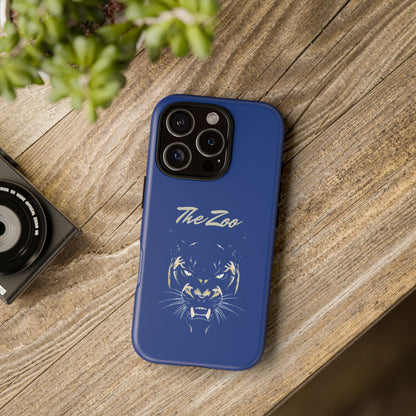 The Zoo Themed Phone Case | Tough Cases for Basketball Fans | Gift for Friends, Unique Phone Accessories, Panther Design, The Zoo Fan Zone