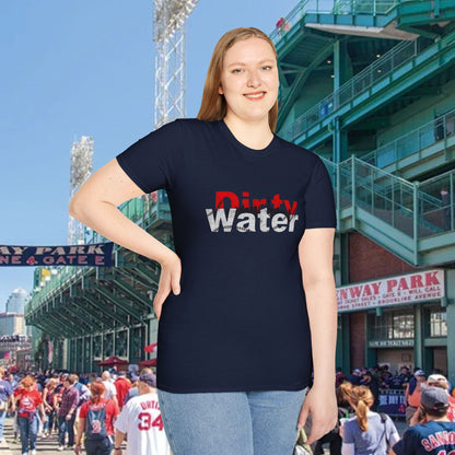 Dirty Water Unisex Softstyle T-Shirt | Casual Graphic Tee, Summer Outfit, Gift for Friends, Beachwear, Everyday Wear