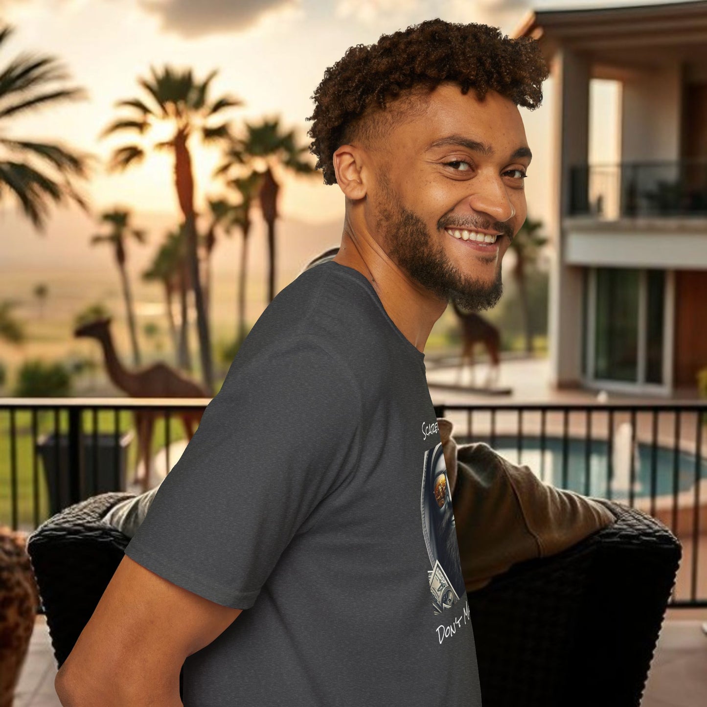 Scared Money Unisex Softstyle T-Shirt - Casual Wear, Streetwear, Gift for Him, Statement Tee, Urban Fashion