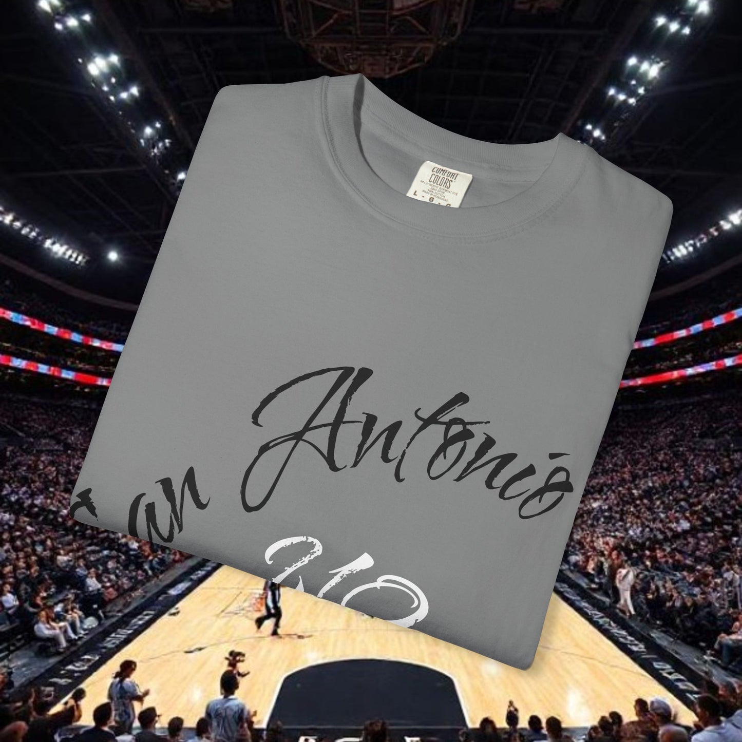 San Antonio 210 Script T-Shirt, Soft-Style T-Shirt, Perfect Statement Piece