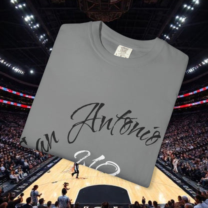 San Antonio 210 Script T-Shirt, Soft-Style T-Shirt, Perfect Statement Piece