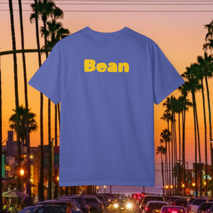 Legend Tribute Unisex Garment-Dyed T-Shirt with '8 & 24' and 'Bean' Text - Casual Wear, Gift for Friends
