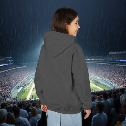 Youth Spirit Hooded Sweatshirt, Trendy Hoodie for Kids, Sportswear, Outdoor Activities, Game Day Apparel