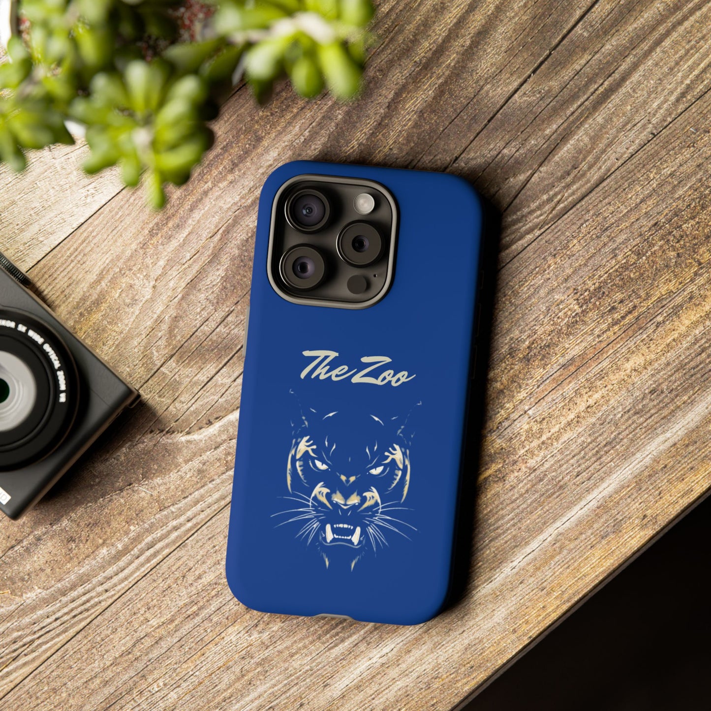 The Zoo Themed Phone Case | Tough Cases for Basketball Fans | Gift for Friends, Unique Phone Accessories, Panther Design, The Zoo Fan Zone