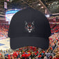 Embroidered Wildcat Design Cap, Sports Fan Hat, Zoo Theme Apparel, Gift for Sports Fans, Game Day Headwear