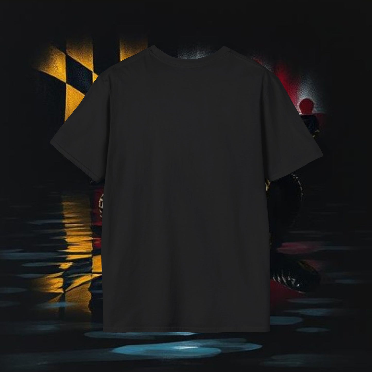 Turtle graphic Tee with Maryland Flag design Soft Style for ultra comfort