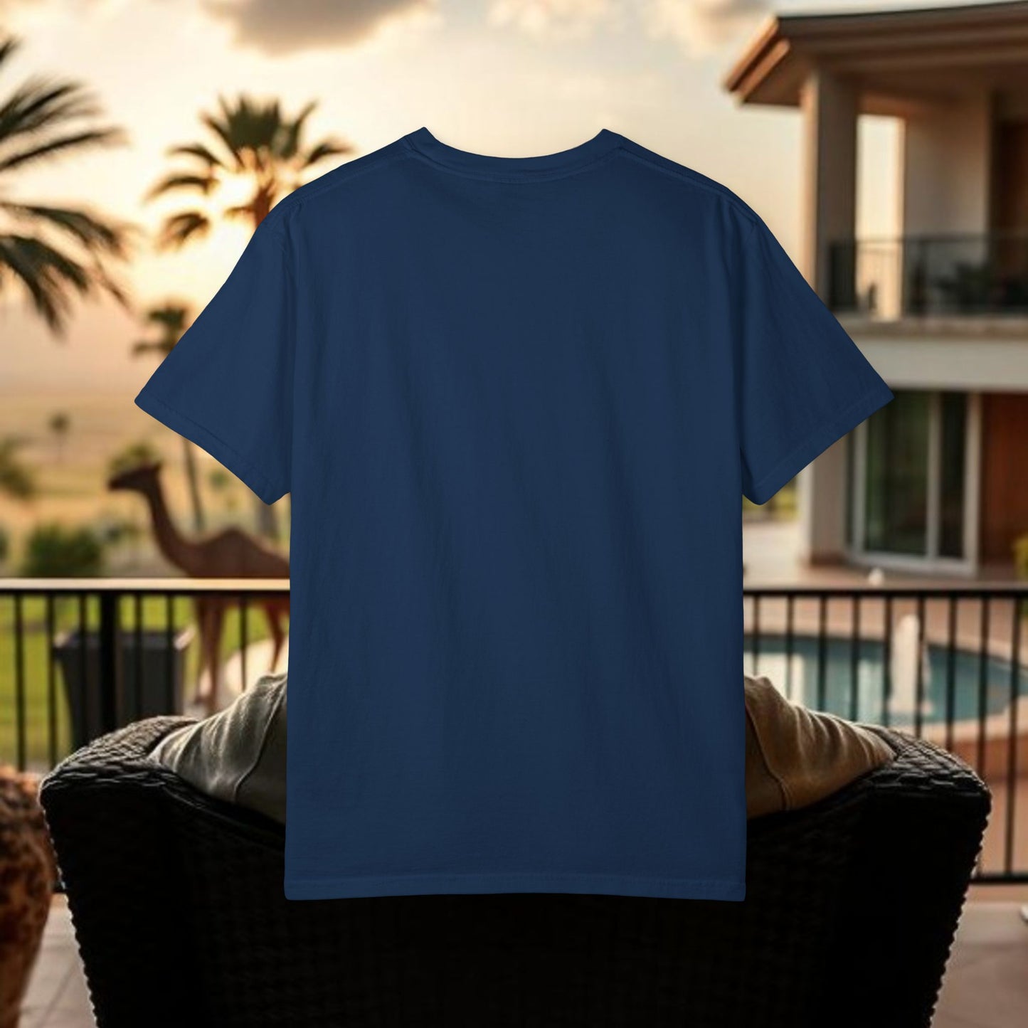 Unbothered Garment-Dyed T-Shirt, Relaxed Fit Tee, Casual Everyday Wear, Gift for Friends, Relaxation Apparel, Trendy Summer Top