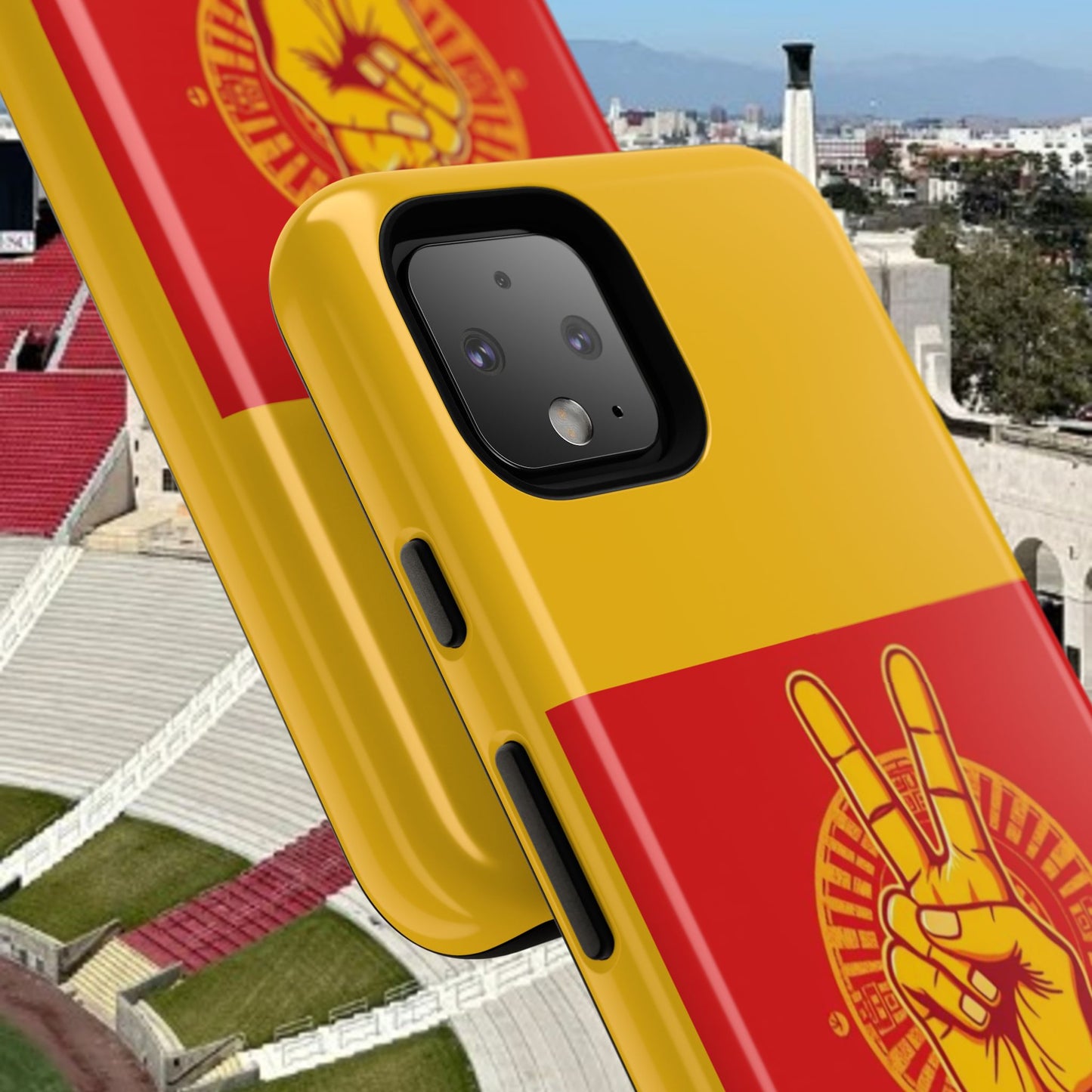 Victory Inspired Symbol Phone Case, Tough Phone Cover, Gift for Empowerment, Inspirational Tech Accessory, Unique Phone Protection