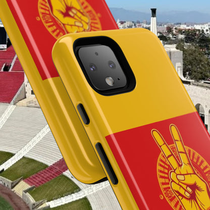 Victory Inspired Symbol Phone Case, Tough Phone Cover, Gift for Empowerment, Inspirational Tech Accessory, Unique Phone Protection