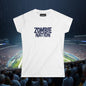 Women's Zombie Nation Tee - Softstyle,  Penn State Fan Apparel, Graphic Tee, Casual Wear, White Out Shirt