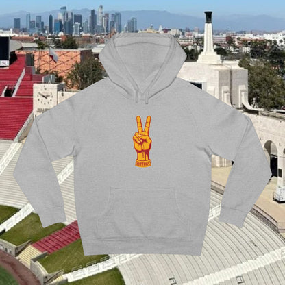 Victory Themed Unisex Hoodie, Perfect for Football Fans, Tailgate & Gameday Hoodie