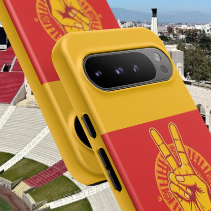 Victory Inspired Symbol Phone Case, Tough Phone Cover, Gift for Empowerment, Inspirational Tech Accessory, Unique Phone Protection