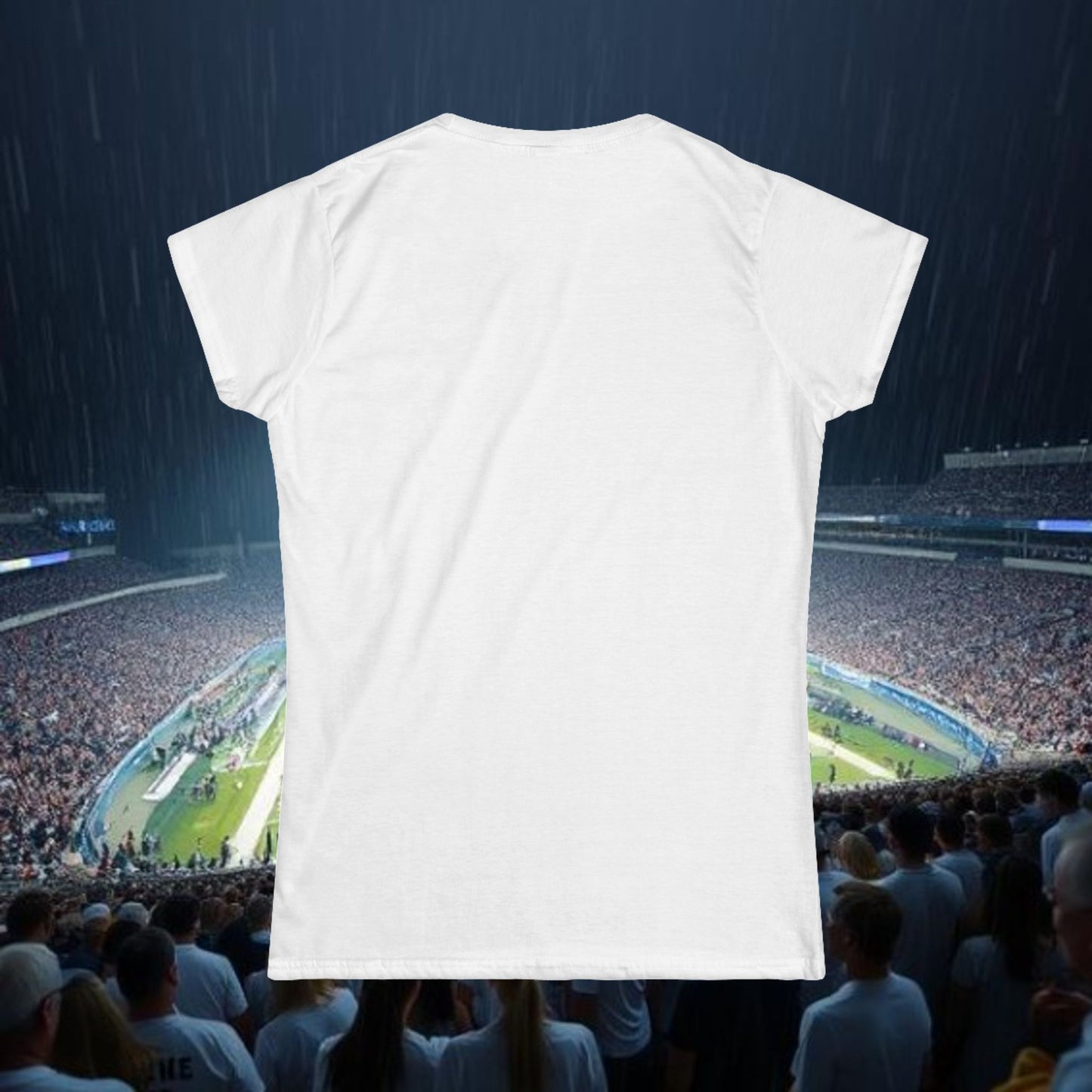 Women's Zombie Nation Tee - Softstyle,  Penn State Fan Apparel, Graphic Tee, Casual Wear, White Out Shirt