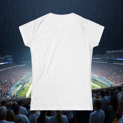 Women's Zombie Nation Tee - Softstyle,  Penn State Fan Apparel, Graphic Tee, Casual Wear, White Out Shirt