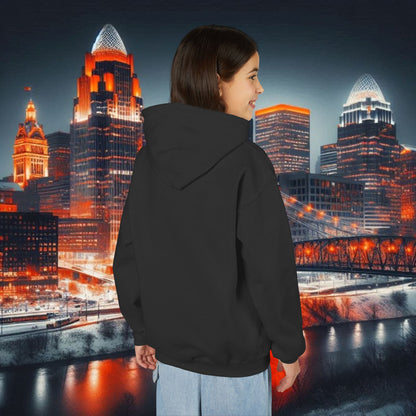 Gameday Sweatshirt, Youth Hooded Sweatshirt, Football Fan Gear, Team Spirit Apparel, Game Day Outfit, Sports Hoodie