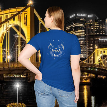 Pittsburgh Softstyle Tee, Unisex Graphic T-Shirt, Casual Wear, Sports Fan Apparel, Gift for Him/Her