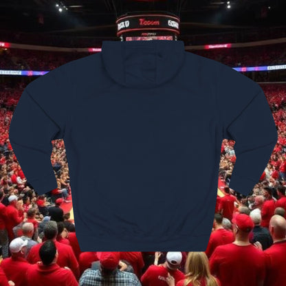 Three-Panel Fleece Hoodie with Wildcat Design | Perfect for Sports Fans, Game Days, Casual Outfits, Gifts