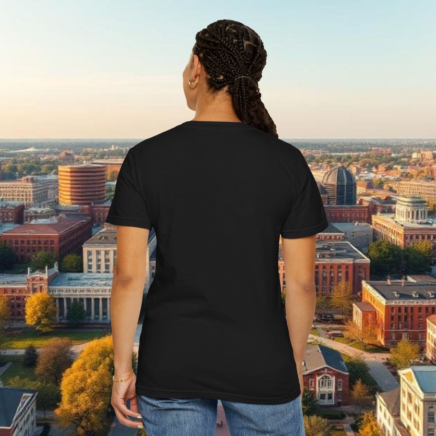 Missouri State Outline with Tiger Graphic Tee - Stylish ultra softstyle T-shirt