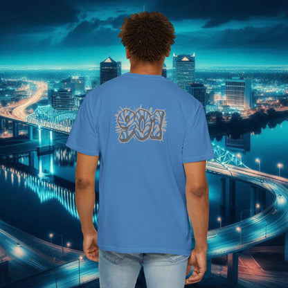 Memphis Graffiti Unisex T-shirt, Casual Streetwear Tee, Travel Souvenir, Gift for Music Lovers, Urban Style Apparel, Birthday Present