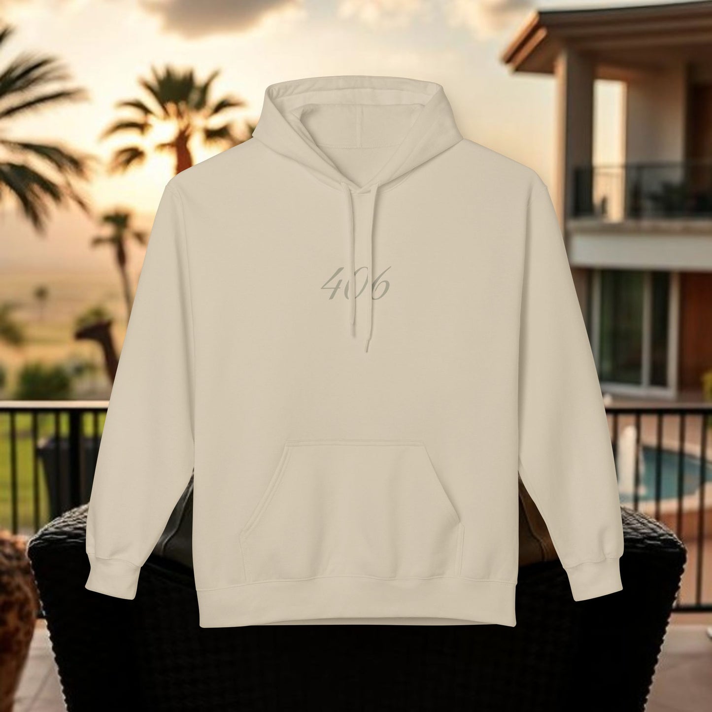 Montana Love Hoodie, MT Design, Cozy Stylish Unisex Fleece, 406 Front Back Print, Gift for Outdoorsy, Mountain Lover, Christmas, Birthday