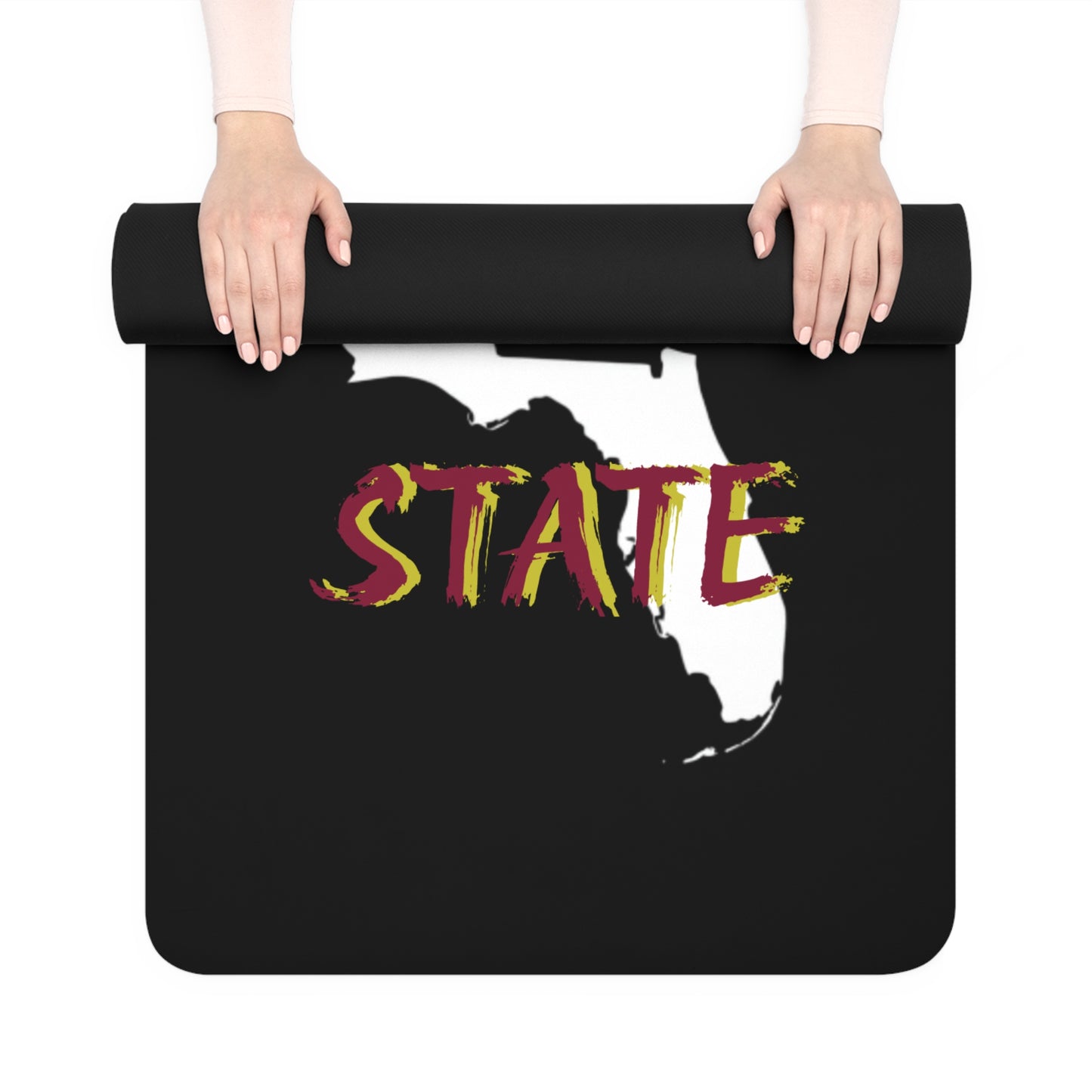 Football Fan Durable Rubber Yoga Mat for Active Lifestyles, Fitness Mat, Exercise Equipment, Yoga Accessories, Home Gym Essentials