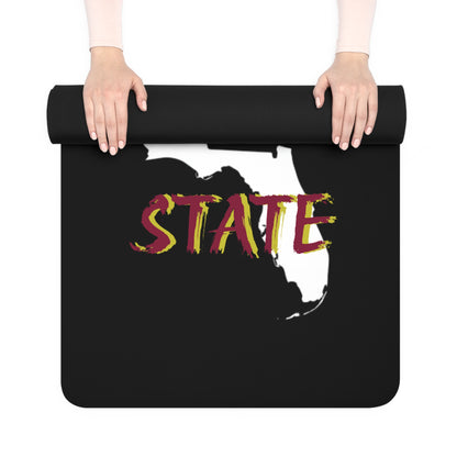 Football Fan Durable Rubber Yoga Mat for Active Lifestyles, Fitness Mat, Exercise Equipment, Yoga Accessories, Home Gym Essentials