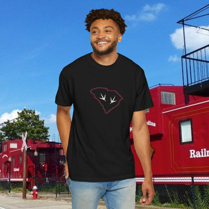 South Carolina Unisex Garment-Dyed T-Shirt, Casual Outfit, Gift for Southerners, Comfortable Everyday Tee