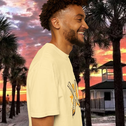 Xander Fan Unisex Garment-Dyed T-Shirt with Fun Graphics | Casual Wear, Gift for Friends, Padres Gameday, Trendy Outfit, Street Style