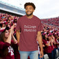 College Station Unisex Garment-Dyed T-Shirt | Casual Wear, College Apparel, Gift for Students, Everyday Style, Trendy Tees