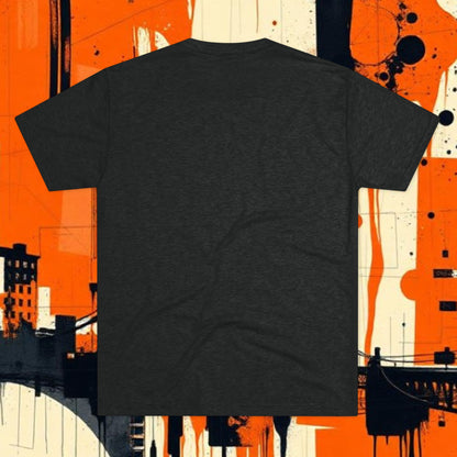 San Francisco Script Tee — Minimal City Skyline Graphic T‑Shirt, Perfect for Gameday, Tri-Blend