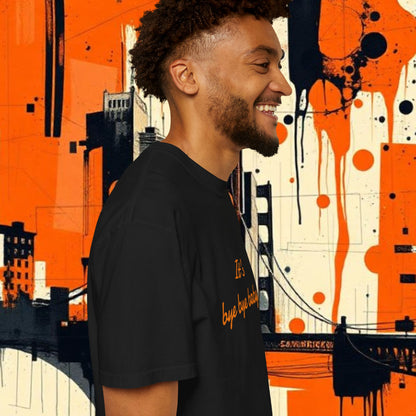 Bye Bye Baby Unisex Garment-Dyed T-Shirt, Fun Graphic Tee, Giants Fan Apparel, Casual Wear, Cute Statement Shirt, Summer Fashion