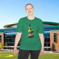 Football Fan Tee, Quack Graphic Shirt, Sportswear for Tailgating, Unisex Moisture-Wicking Sport Top, Perfect Gift for Game Day