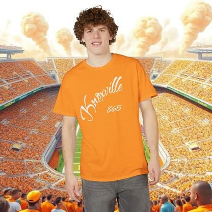 Knoxville 865 Vintage Script T-Shirt, Super Soft T-Shirt