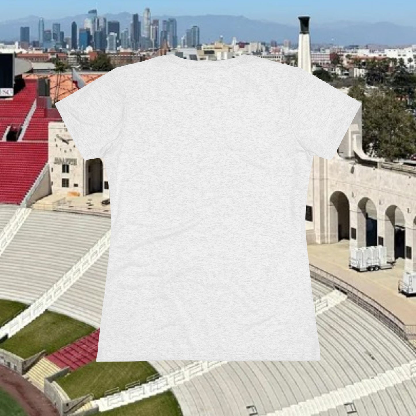 Victory Inspired Women's Triblend Tee - Soft Cotton, Eco-Friendly Shirt, Casual Style, Gift for Her, Festival Attire, Fan Gear