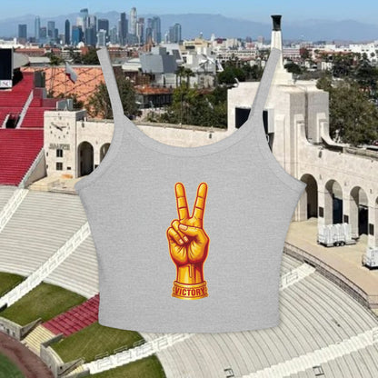 Victory Inspired Women's Tank Top | Boho Summer Top, Festival Wear, Yoga Top, Casual Style, Gift for Her