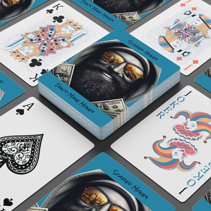 Custom Poker Playing Cards, Fun Game Night Accessory, Unique Gift for Gamers, Poker Night Essential, Casino Theme Decor