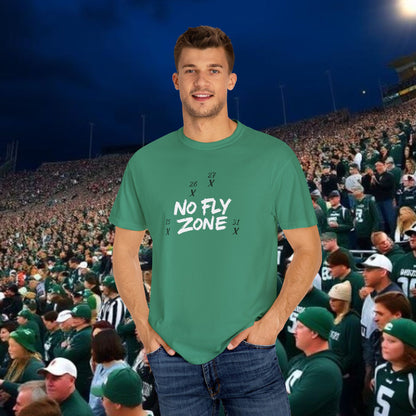Unisex Sports T-shirt, Casual Wear, Game Day Tee, Fan Apparel, Lightweight Summer Shirt, No Fly Zone Design