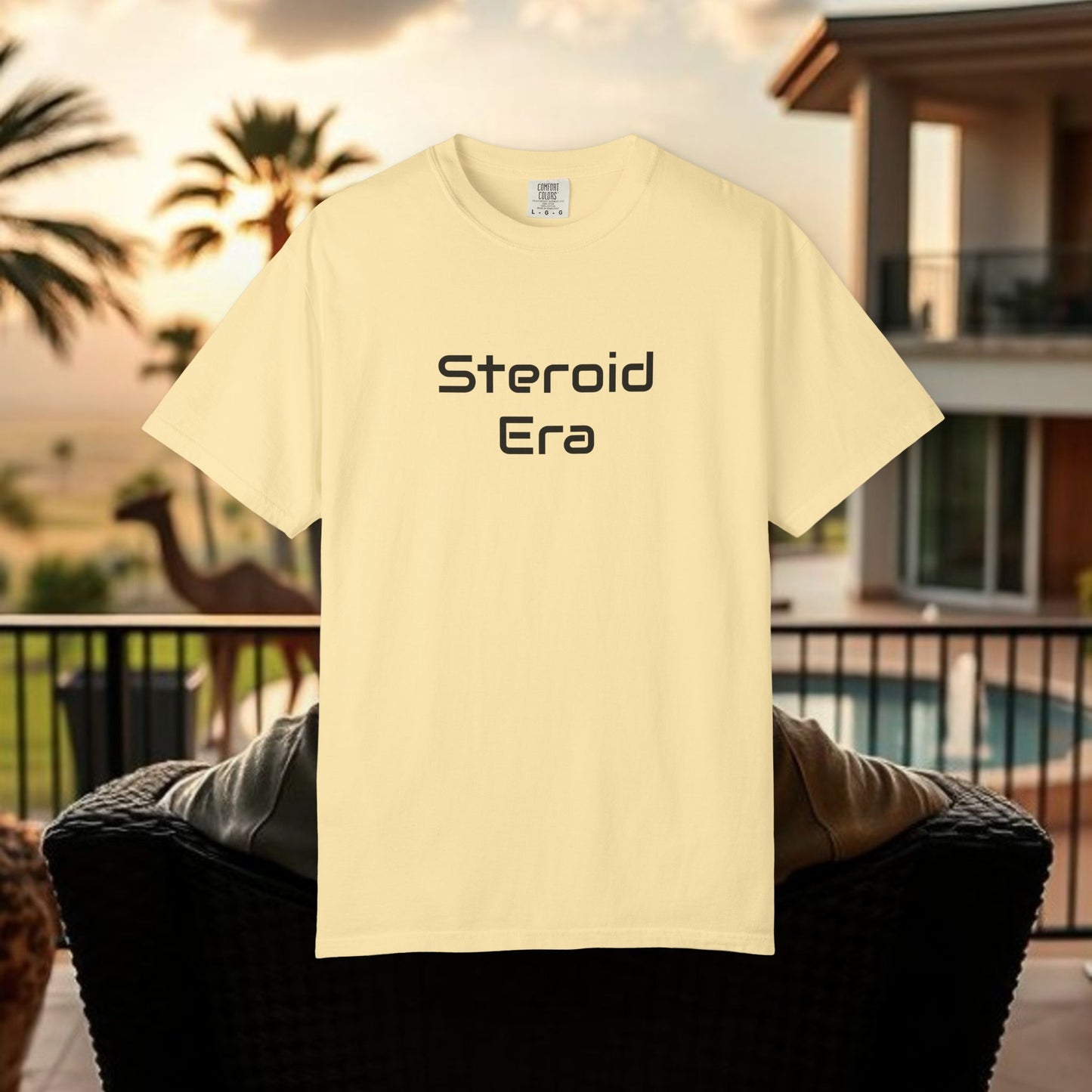 Vintage Baseball Unisex Garment-Dyed T-shirt, 90's Steroid Era Tee Shirt, Athletic Sports Tee, Retro Baseball Shirt, Sports Fan Gift,