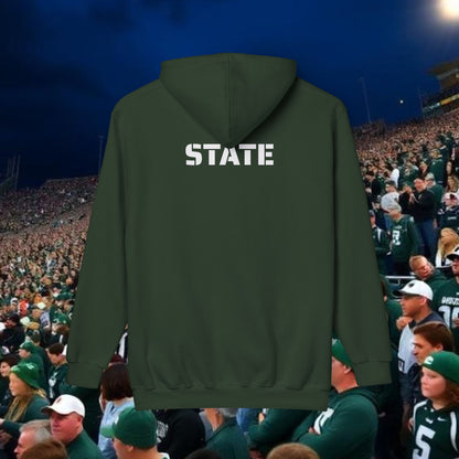 Unisex Hoodie, No Fly Zone Sweatshirt, College Apparel, Spartan Fan Gear, Gift for Him/Her, Made in USA