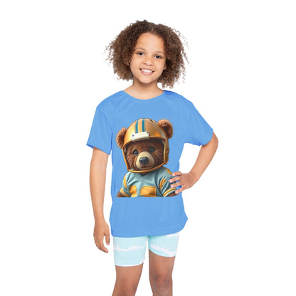 Cute Kids Sports Jersey, Fun Athletic Tee, Birthday Gift for Sports Lovers, Cheerful Playwear, Youth Team Apparel